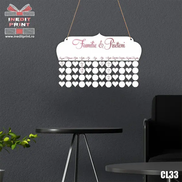 Calendar MEMENTO CL33