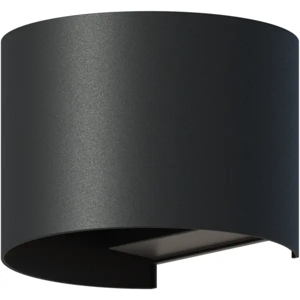 Calex Lampa de perete de exterior LED Calex Verona, lumina alba calda 3000K, 7W, IP54, Negru