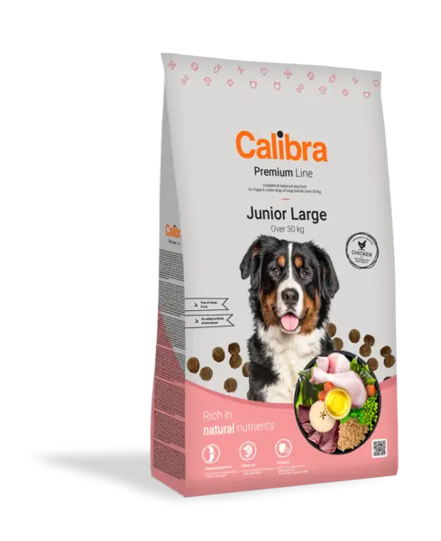 Calibra Dog Premium Line Junior Large, 12 kg