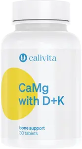 CaliVita CA-MG with D+K (30 tablete) Calciu, magneziu, vitaminele D3 si K