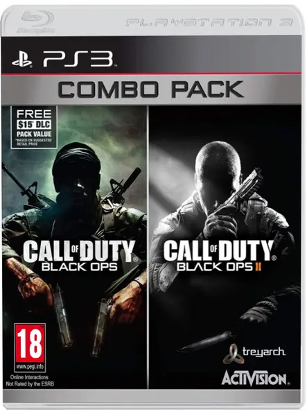Call of Duty: Black Ops & Black Ops II (2) Combo Pack Плейстейшън 3