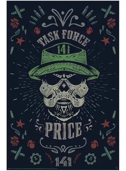 Call Of Duty Poster Maxi 91.5x61 Captain Price