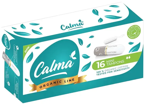 Calma Tampoane pentru femei, Mini, 16 buc