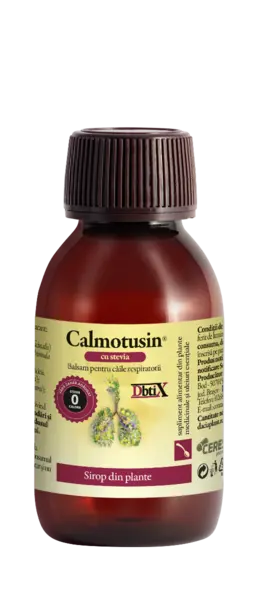 Calmotusin cu stevie Dbtix sirop, 100ml, Dacia Plant