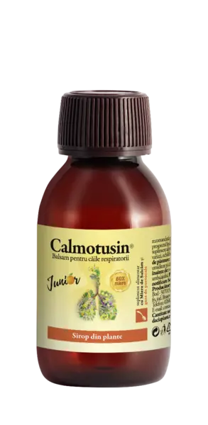 Calmotusin Junior cu gust de portocale, 100ml, Dacia Plant
