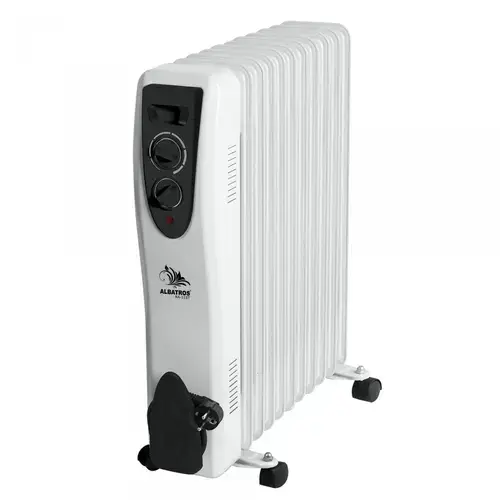 Calorifer electric Albatros RA-11ST, 2500W, 11 elementi, 3 trepte (Alb)