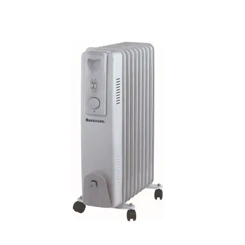 Calorifer electric cu ulei Ravanson OH-09, 2000 W, 9 elementi, Gri