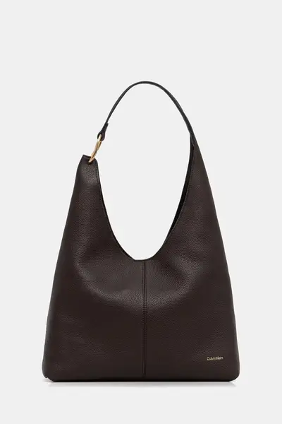 Calvin Klein geantă tote pentru femei din piele
