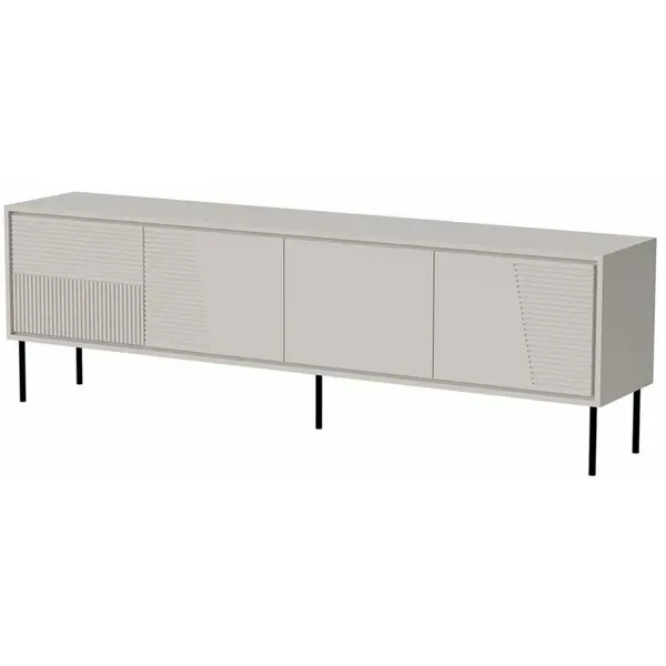 Cama MEBLE ComodaTV Cama Meble, PAL-MDF, 200x38x62cm, Casmir mat