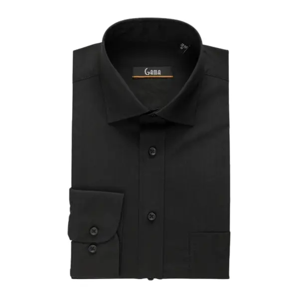 Camasa barbati 1401 Regular Fit negru, Gama | marimea 43/44