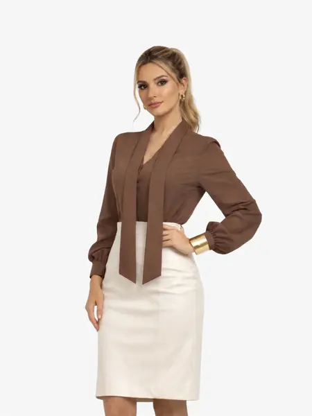 Camasa Eleganta “Bernice”, Maro - L