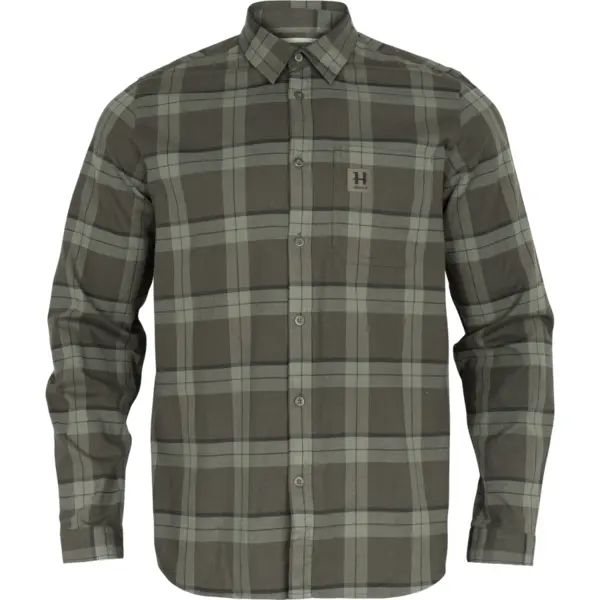 Camasa Fjell L/S Green Check