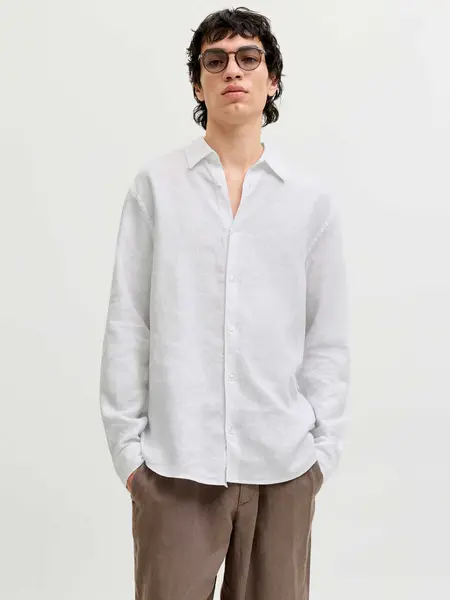 Camasa Jprblalawrence Linen Ls Sn