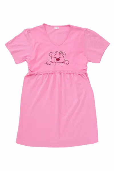 Camasa noapte pentru alaptat, Vienetta, roz (Marime rochita noapte: XL)