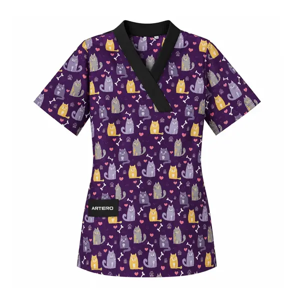 Camasa Purple ARTERO Fashion Professional Line - XL