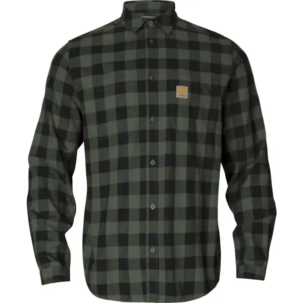 Camasa Scandinavian L/S Green Check