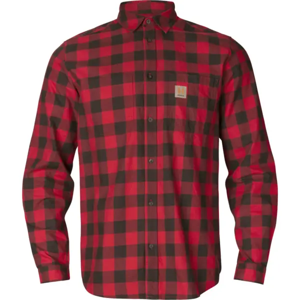 Camasa Scandinavian L/S Red Check