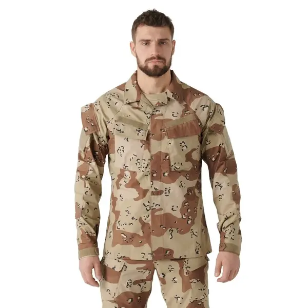 Cămasa Tactica Helikon-Tex Raid Shirt - Choc Chip Desert Camo - L