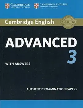 Cambridge English Advanced 3 Student's Book with Answers, Paperback/***