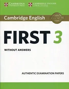 Cambridge English First 3 Student's Book without Answers, Paperback/***