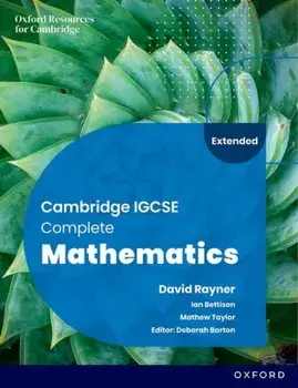 Cambridge IGCSE Complete Mathematics Extended: Student Book Sixth Edition. 6 Revised edition, Paperback/Deborah Barton