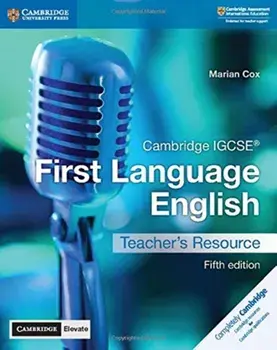 Cambridge IGCSE First Language English Teacher's Resource with Cambridge Elevate, Paperback/Marian Cox