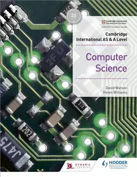 Cambridge International as & a Level Computer Science, Paperback/David Watson