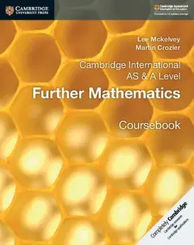 Cambridge International AS & A Level Further Mathematics Coursebook, Paperback/Martin Crozier