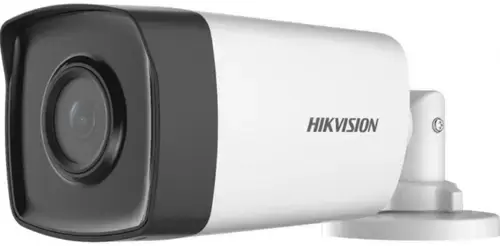 Camea supraveghere video Hikvision Turbo HD bullet DS-2CE17D0T-IT3F2C, 2MP, CMOS, 1920 × 1080@30fps, 2.8mm (Alb/Negru)