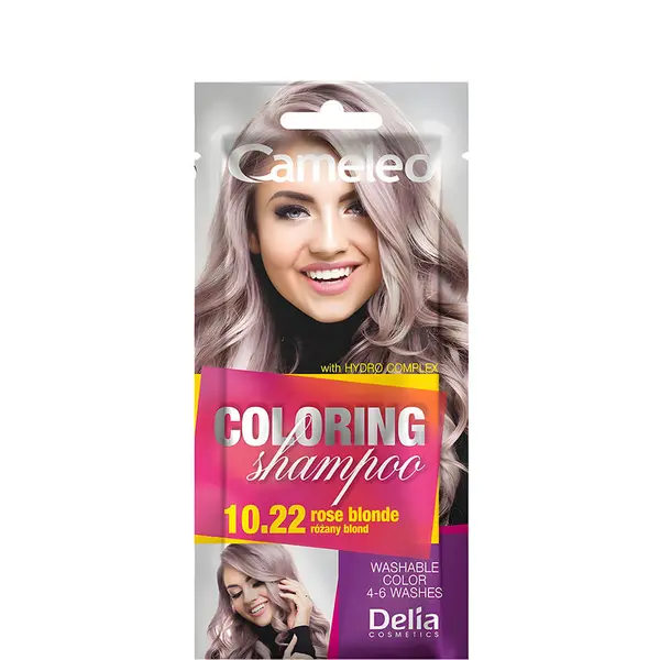 Cameleo Ammonia Free Coloring Shampoo 40ml - 10.22 Rose Blonde