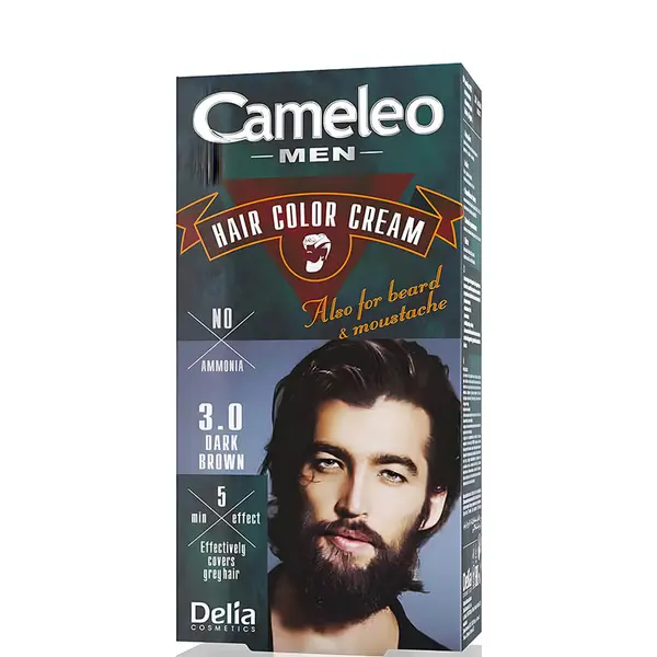 Cameleo Cameleo Men's Hair Color Cream 30ml - Dark Brown