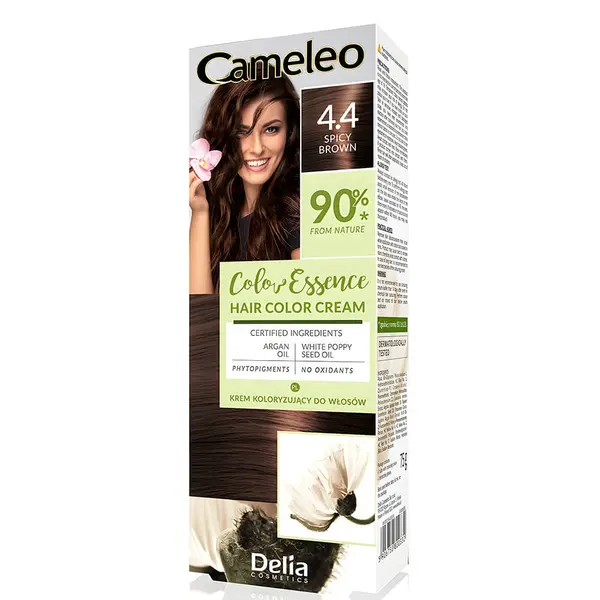 Cameleo Color Essence Hair Color Cream 75g - 4.4 Spicy Brown