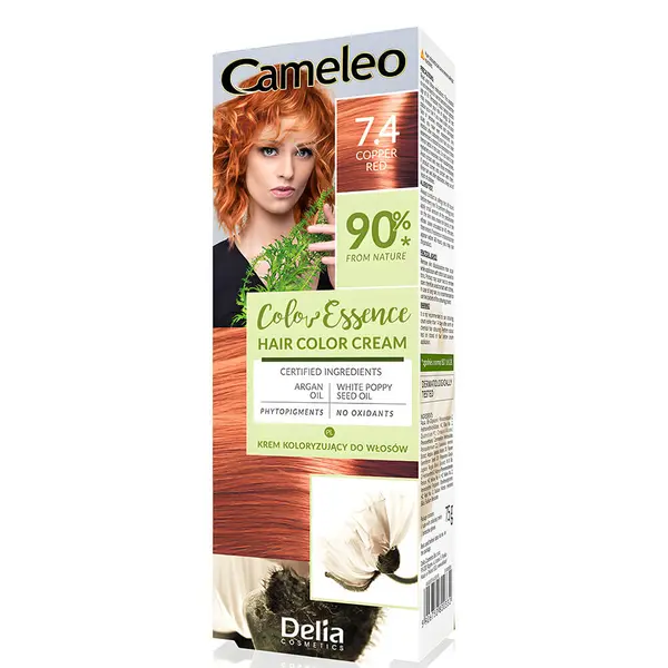 Cameleo Color Essence Hair Color Cream 75g - 7.4 Copper Red
