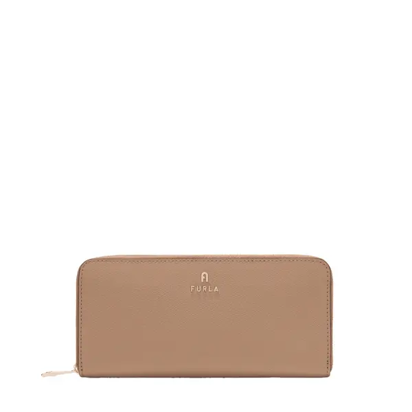 Camelia l zip around greige