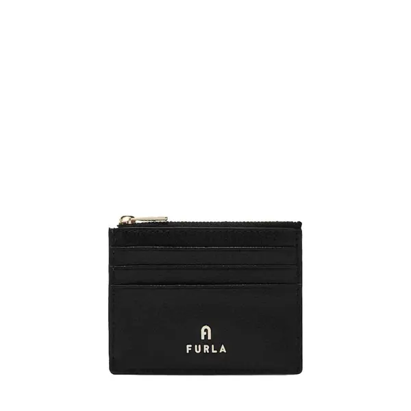 Camelia s card case nero