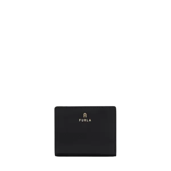 Camelia s compact wallet l zip nero