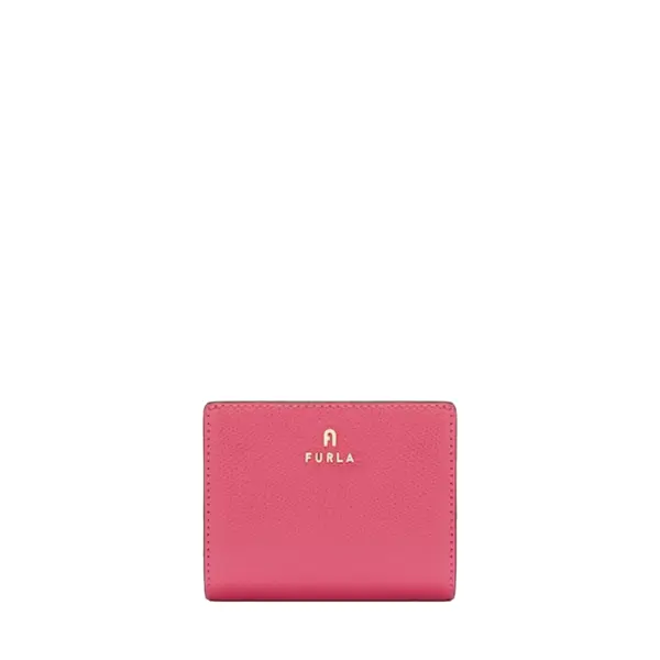 Camelia s compact wallet l zip velvet pink + corolla int.