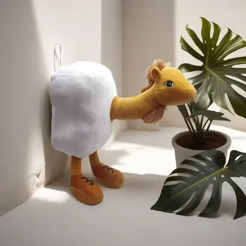 Camelu Bombalu 20CM - Papusa Plus Brainrot Super Funny, Camila Haioasa Virala