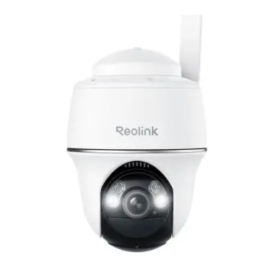 Camera 4G Reolink rotativa Speed Dome Go PT Plus, 5 MP, microfon si difuzor, IR 10 m, PIR, slot card, zoom digital 10x, acumulator 6000 mAh, G430