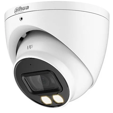 Camera 4K HDCVI Dahua HAC-HDW1801T-IL-A-0280B-S2, 8MP, lentila 2.8mm, Smart Dual Illuminator 40m, microfon, IP67