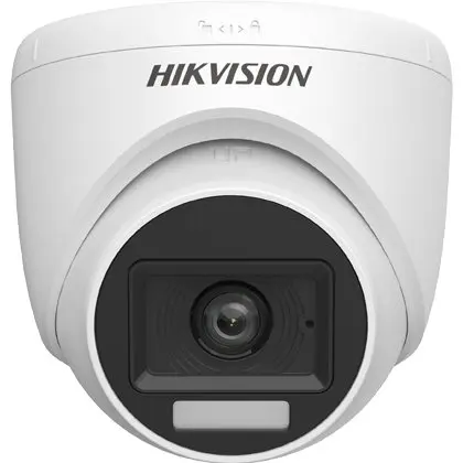 Camera analog 4K, lentila 2.8mm, IR 20m, WL 20m, TVI/AHD/CVI/CVBS - HIKVISION DS-2CE76U0T-LPF-2.8mm