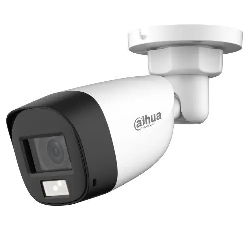 Camera analog Dahua, 2MP Eco Series, Smart Dual Light, IR 20m, 2.8 mm, microfon - HAC-HFW1200CL-IL-A-0280B-S6