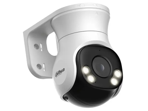 Camera analog Dahua rotativa 2MP, Smart Dual Light, microfon, lentila 2.8mm, IP66 - HAC-PT1200A-IL-A-0280B-S6