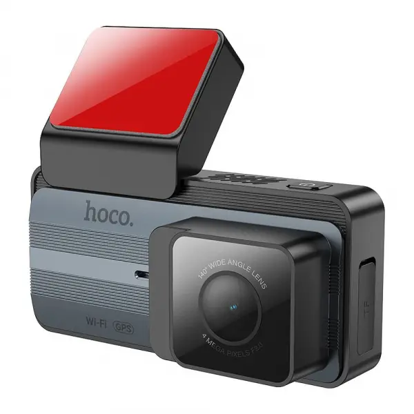 Camera Auto Fata Spate HOCO DV12, 2K, Wi-Fi, GPS, Afisaj 3.69inch