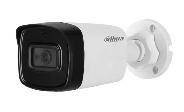 Camera bullet, Dahua, rezolutie 8 MP, lentila 3.6mm, IR 80m, HAC-HFW1800TL-A-036