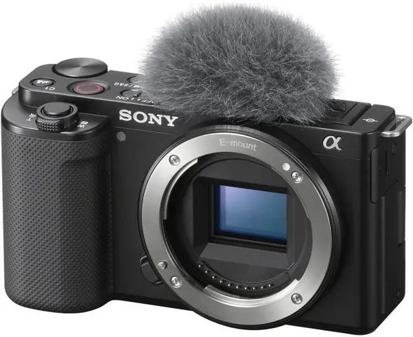 Camera compactă Sony - ZV-E10, 24.2MPx, negru