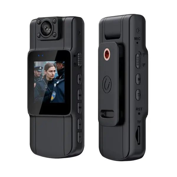 Camera corporala Cam HD cu lentila rotativa,WiFi, Vedere Nocturna IR si Autonomie 7 Ore