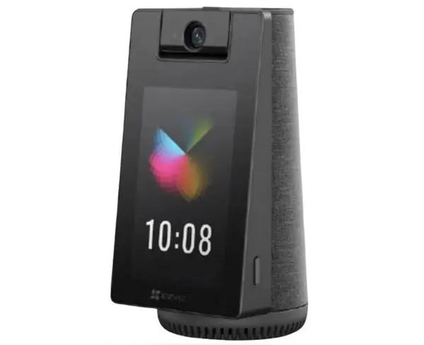 Camera cu Boxa Bluetooth si Wi-Fi, Ezviz CS-S10 (1M4WFK), Rezolutie 2K, Apel Video, Rotire din aplicatie, touchscreen 4 inch, urmarire automata AI