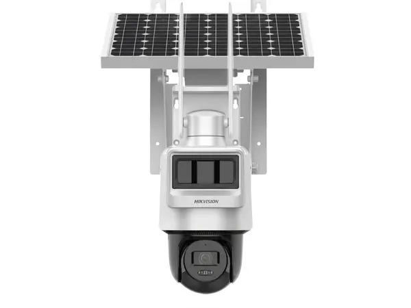 Camera cu panou solar 4G PT Hikvision DS-2DE2C200IWG-K-4G-C05S10, 2MP, PIR + Radar, audio bidirectional, slot microSD, IP66
