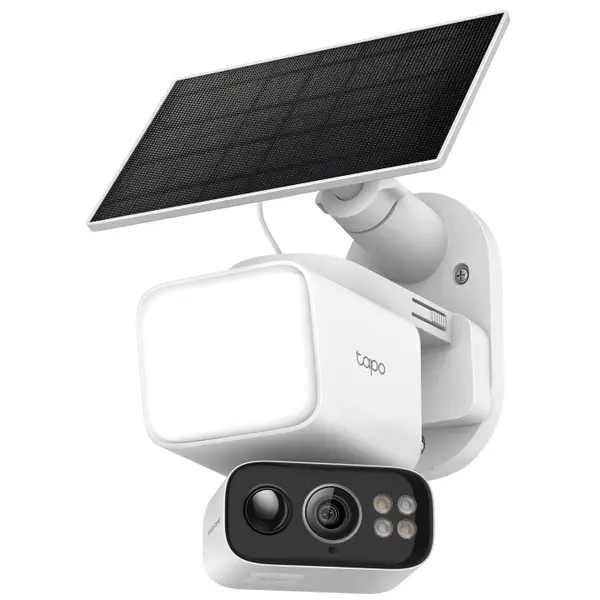 Camera cu panou solar si proiector TP-LINK TAPO C615F KIT, 3MP, lentila 4mm, IR 10m